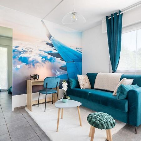 Ferienwohnung In The Sky - Casa Vostra - Caution 800 Eur & Id Requises - Ambilly Proche Tramway-Frontiere Exterior foto