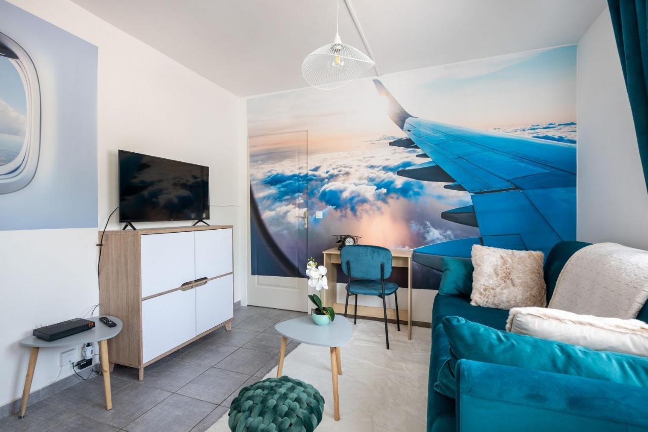 Ferienwohnung In The Sky - Casa Vostra - Caution 800 Eur & Id Requises - Ambilly Proche Tramway-Frontiere Exterior foto